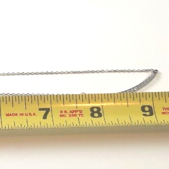 B.Tiff NY Hypoallergenic Mini "Smile" Adjust Necklaces in 3 colors Moissanite - Picture 6 of 10